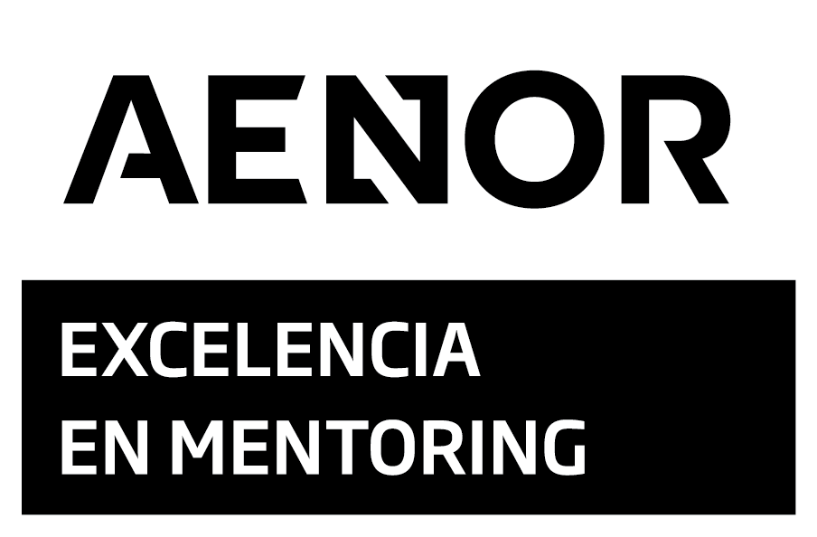 Sello AENOR excelencia_en_mentoring_NEG